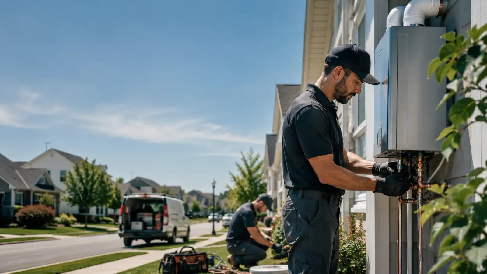 Tankless Water Heater Installation in Mikana, WI